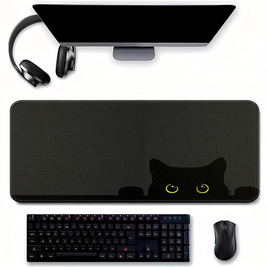 Yellow Laptop Accessories - แผ่นรองเมาส์ คอมพิวเตอร์ แล็ปท็อป แผ่นรองเกมคอนโซล แผ่นรองคีย์บอร์ด แผ่นรองเมาส์