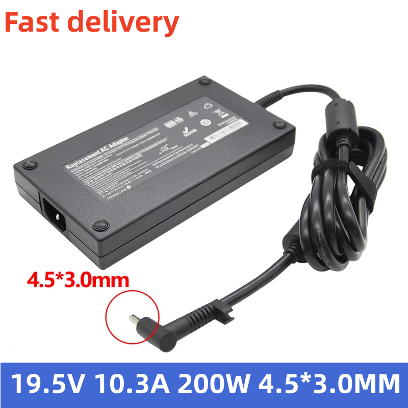 Victus Laptop Accessories - อะแดปเตอร์ชาร์จแล็ปท็อป 200W 19.5V 10.3A สำหรับ HP