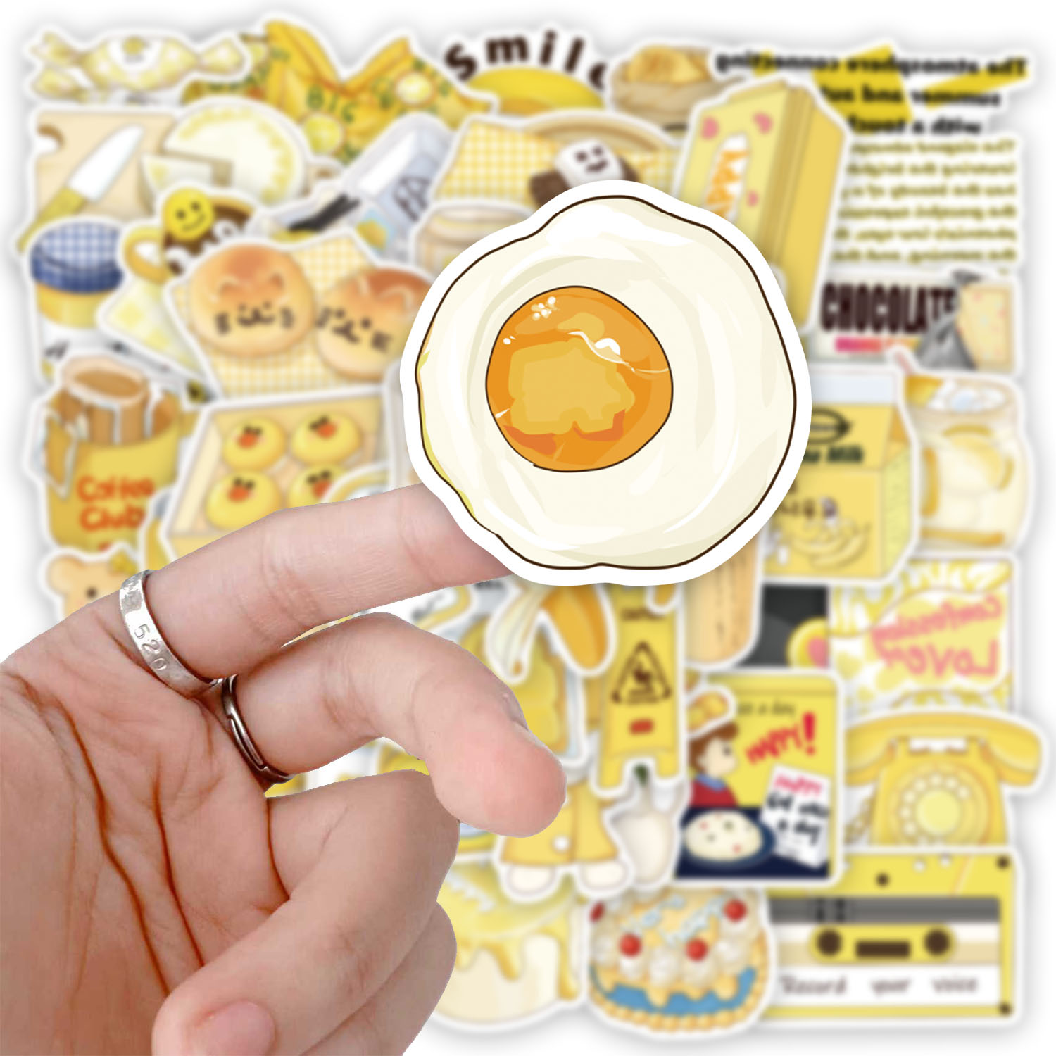 สติกเกอร์ลายซีรีส์เกลือสีเหลือ - Yellow Laptop Accessories บทวิจารณ์และราคา