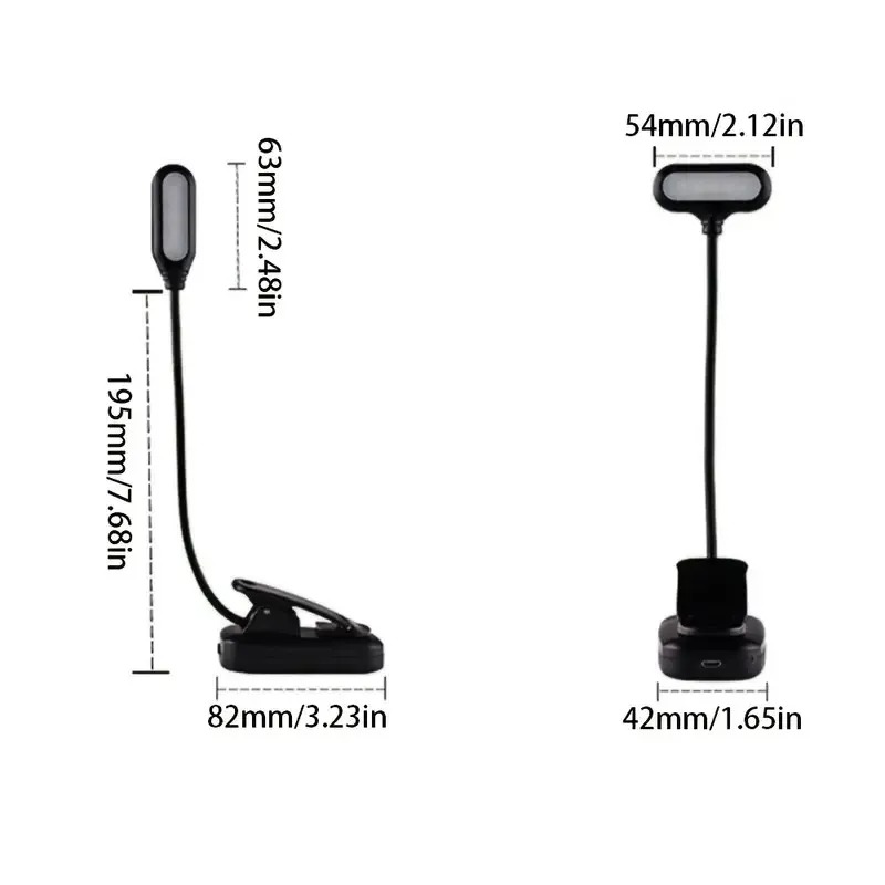 MINI LED Book Light พร้อมคลิป, - Laptop Accessories Light บทวิจารณ์และราคา