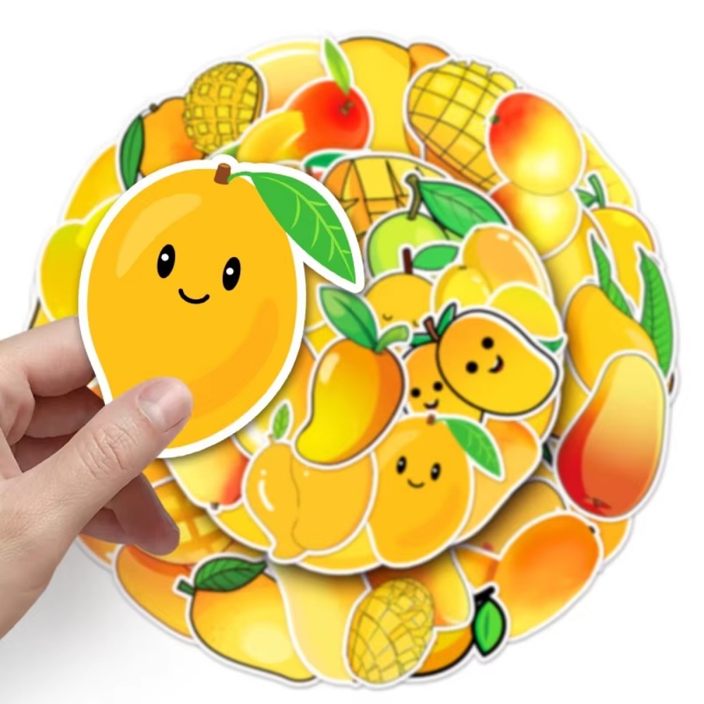 50 ชิ้น Kawaii ผลไม้สีเหลือง M - Yellow Laptop Accessories บทวิจารณ์และราคา