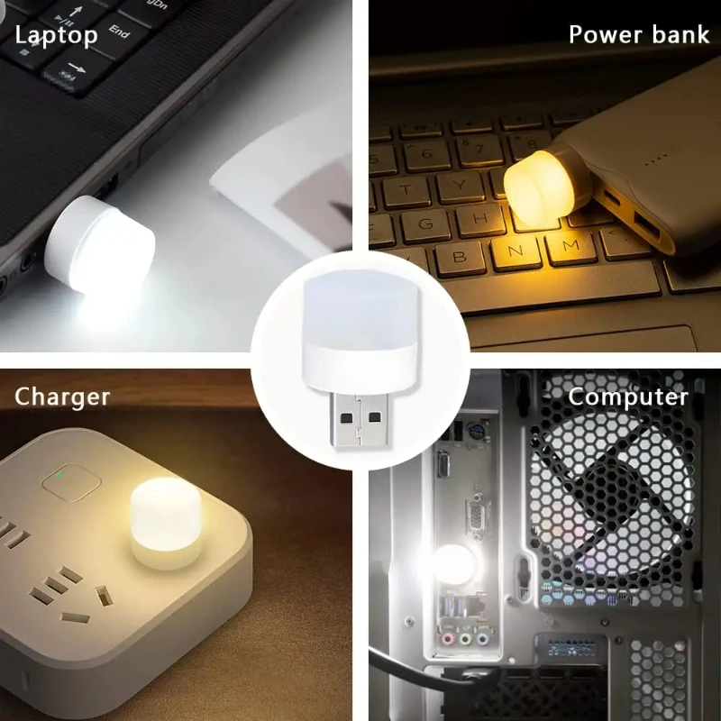 ไฟกลางคืนมินิยูเอสบี แสงวอร์มไ - Laptop Accessories Light บทวิจารณ์และราคา