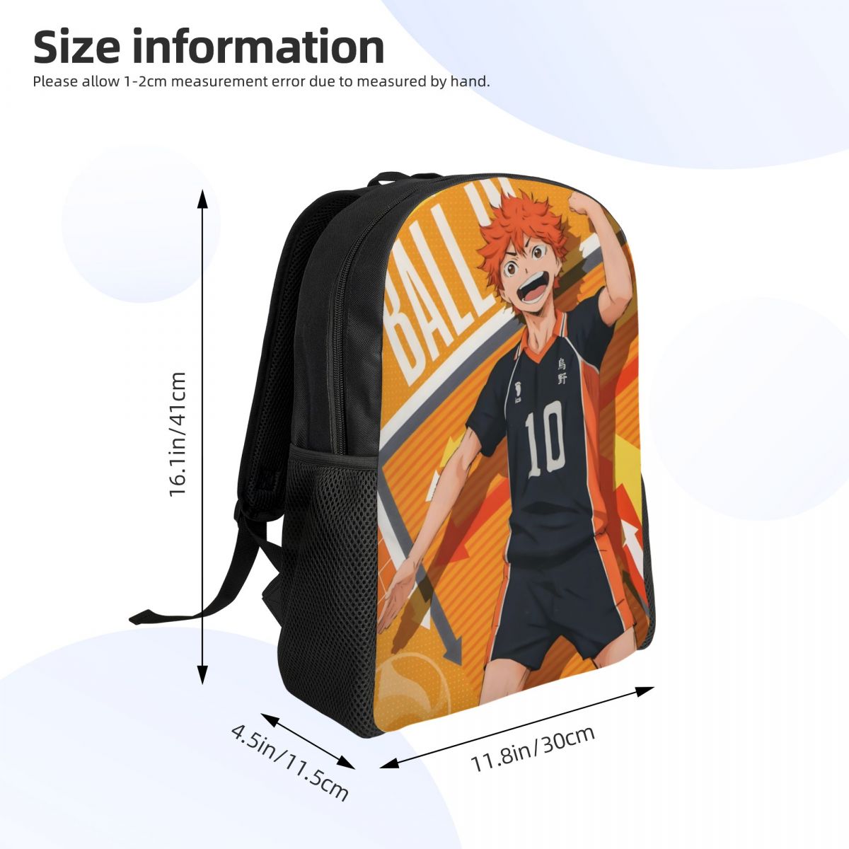 3D พิมพ์ลาย H-Haikyuues กระเป๋ - Laptop Accessories For College บทวิจารณ์และราคา