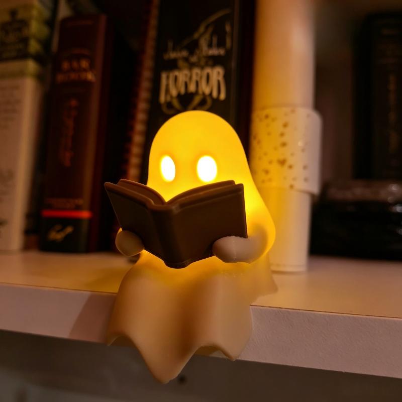 โคมไฟอ่านหนังสือรูปผีน่ารัก ไฟ - Laptop Accessories Light บทวิจารณ์และราคา