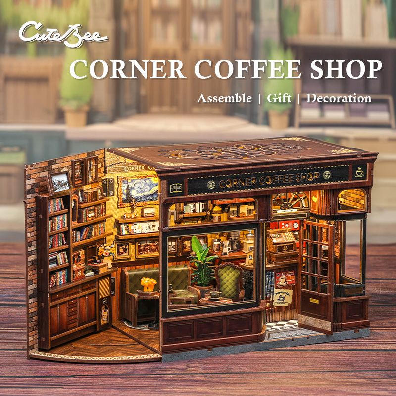 CUTEBEE Book Nook ชุด 3D DIY ต - Laptop Accessories Light บทวิจารณ์และราคา