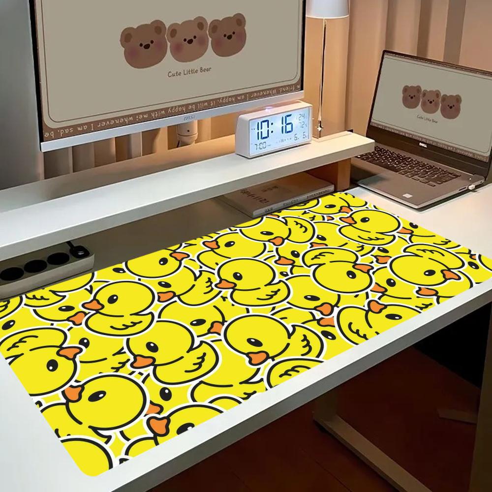 แผ่นรองโต๊ะลายเป็ดยางสีเหลืองว - Yellow Laptop Accessories บทวิจารณ์และราคา